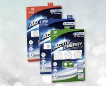 ACTIV ENERGY® Knopfzellen-Batterien CHF 1.99