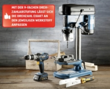 WORKZONE® Tischbohrmaschine