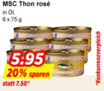 MSC Thon rosé