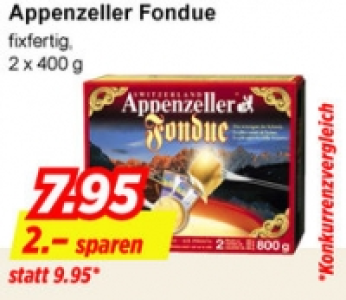 Appenzeller Fondue CHF 7.95