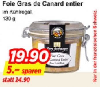 Foie gras de canard entier