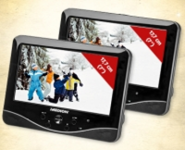 MEDION® LIFE® Tragbarer DVD-Player mit zwei 17,7 cm (7 Inch) Displays