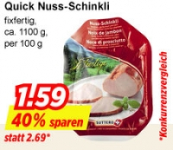 Quick Nuss-Schinkli