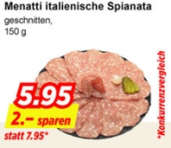 Menatti italienische Spianata