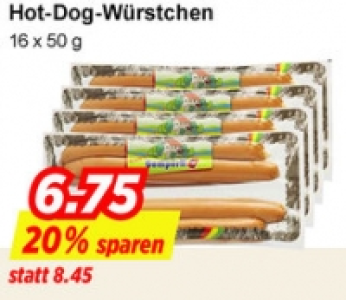 Hot Dog Würstchen CHF 6.75