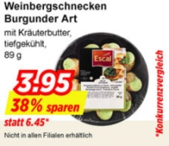 Weinbergschnecken Burgunder Art