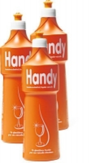 Handy und Manella Abwaschmittel im 3er-Pack