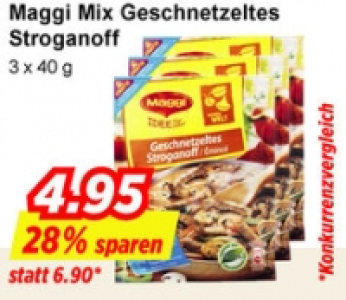 Maggi Mix Geschnetzeltes Stroganoff