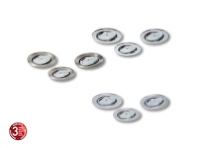 Rollen-SLED-Einbaulampen, 3er