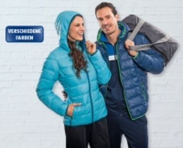CRANE® Damen-/Herren-Jacke in Daunen-Optik