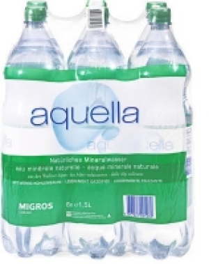 Alle Aquella im 6er-Pack, 6 x 1,5 Liter
