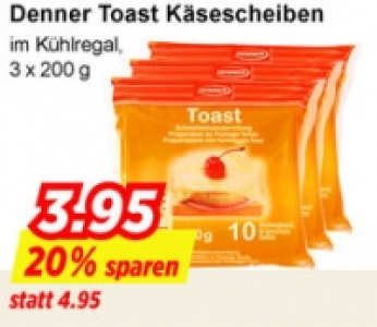 Denner Toast K&auml;sescheiben