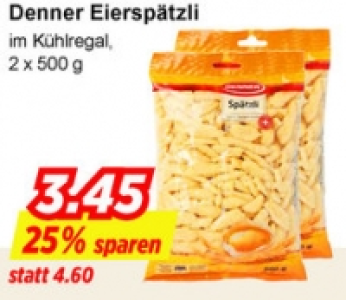 Denner Eierspätzli CHF 3.45