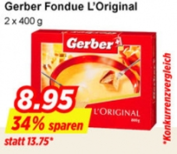 Gerber Fondue LOriginal CHF 8.95