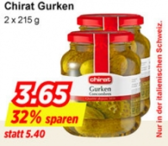 Chirat Gurken CHF 3.65