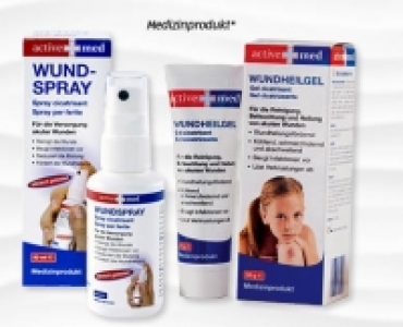 ACTIVE MED Wundspray/-heilgel CHF 4.99