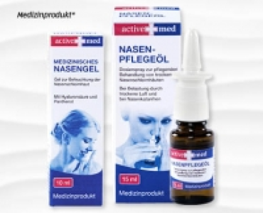 Aldi Suisse  ACTIVE MED Medizinisches Nasengel/-pflegeöl