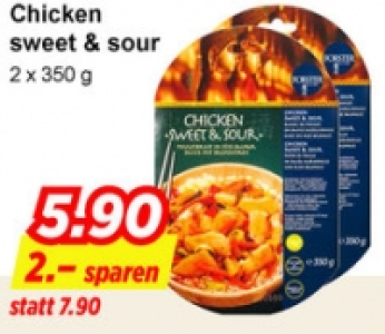Chicken sweet & sour CHF 5.90