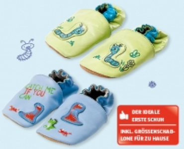 IMPIDIMPI Baby-/Kleinkinder-Hausschuhe aus Leder