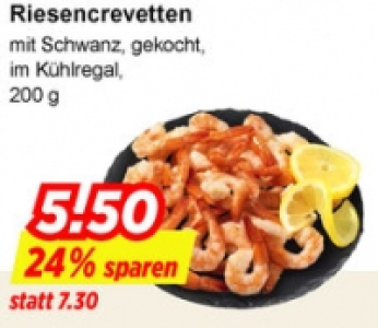 Riesencrevetten CHF 5.50