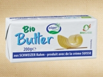 Zu&Igrave;&circ;ger Bio Butter