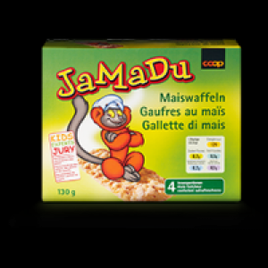 Coop JaMaDu Maiswaffeln
