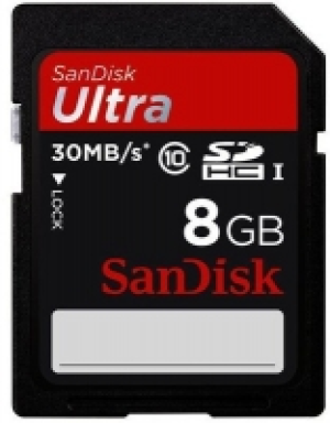 SanDisk Ultra SDHC 8 GB Class 10