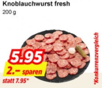 Knoblauchwurst fresh CHF 5.95