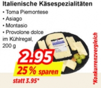 Italienische Käsespezialitäten