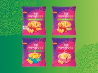 Indische Mini Pappadums