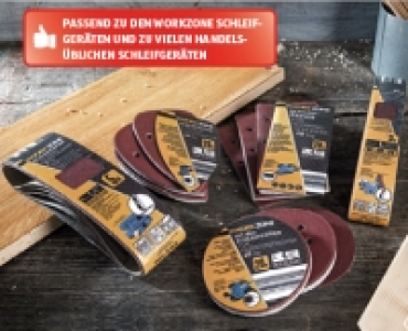 Aldi Suisse  WORKZONE® Schleifpapier