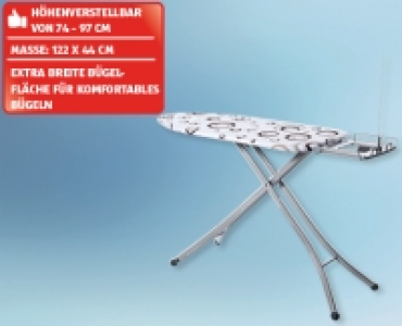 EASY HOME® Komfort-Bügeltisch