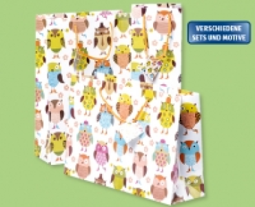 Geschenk-Tragtaschen-Set, 3-teilig