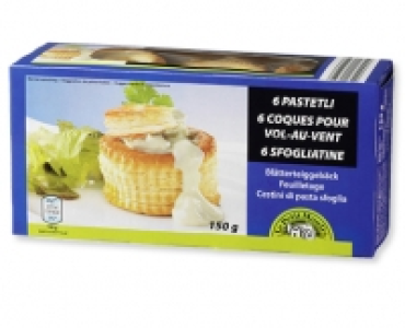 Aldi Suisse  LE PETIT MOULIN Blätterteigpastetli