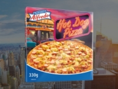 Steinofenpizza Hot Dog