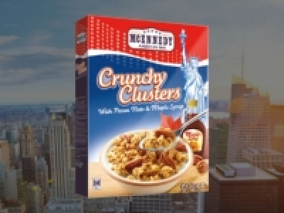 Knusper-Mu&Igrave;&circ;sli mit Ahornsirup & Pekannuss