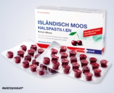 ACTIVEMED Isländisch Moos Halspastillen