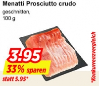 Menatti Rohschinken CHF&nbsp;3.95