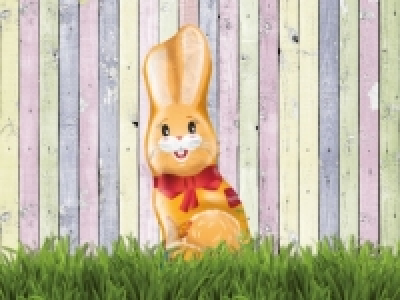 Osterhase in Alufolie