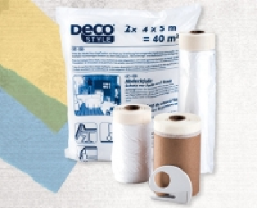 DECO STYLE® Abdeckfolien-Set, 6-teilig CHF 5.99