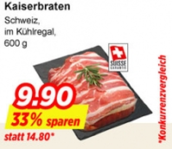 Kaiserbraten CHF 9.90