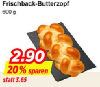 Frischback-Butterzopf CHF 2.90