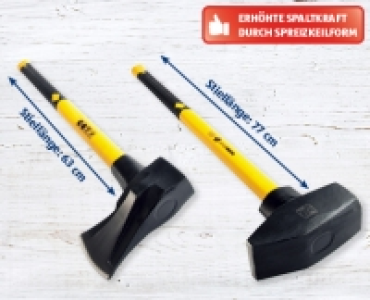 WORKZONE® Spaltaxt/Vorschlaghammer CHF 19.99