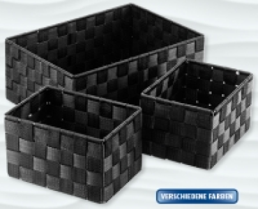 EASY HOME® Korb-Set, 3-teilig