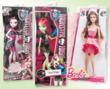 MONSTER HIGH/BARBIE Monster High/Barbie Puppen
