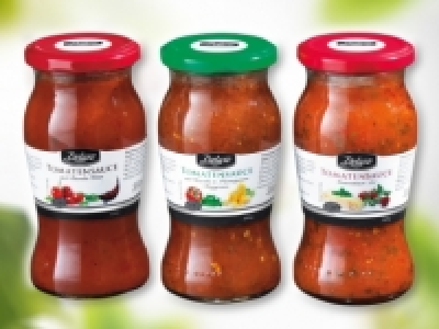 Hochwertige Tomatensaucen sort.