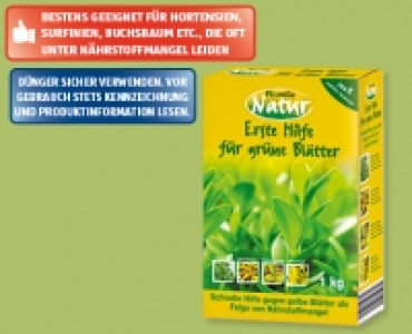 FLORELIA&reg; NATUR Speziald&uuml;nger Gr&uuml;ne Bl&auml;tter