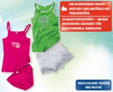 FEELING BIO Kinder-Unterw&auml;sche-Set, 2-teilig