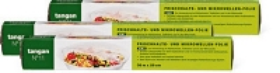 Tangan Frischhalte- und Aluminiumfolie im 3er-Pack