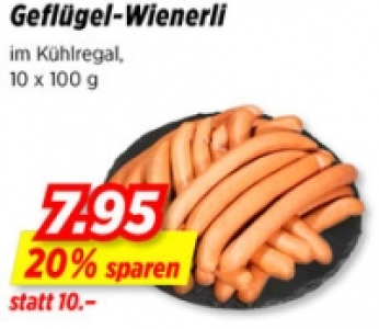 Geflügel Wienerli CHF 7.95